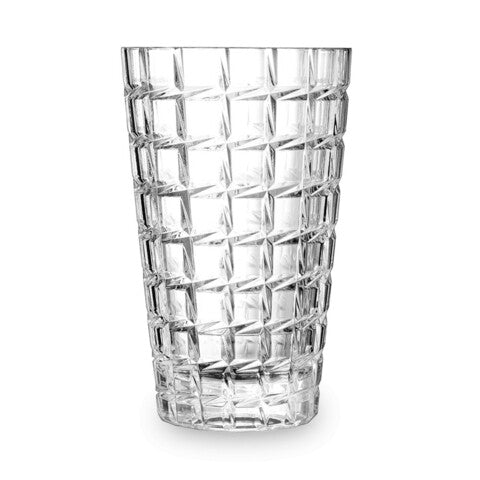 Cristal Glass Flower Vase 2.73L Darques Collect 39939