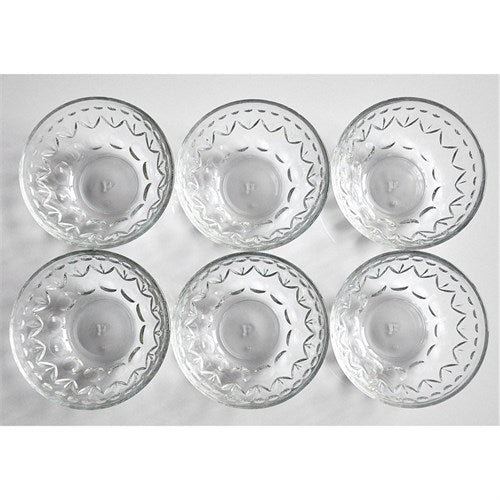 Pasabahce Glass Rotaflex Bowl 6Pack 23038