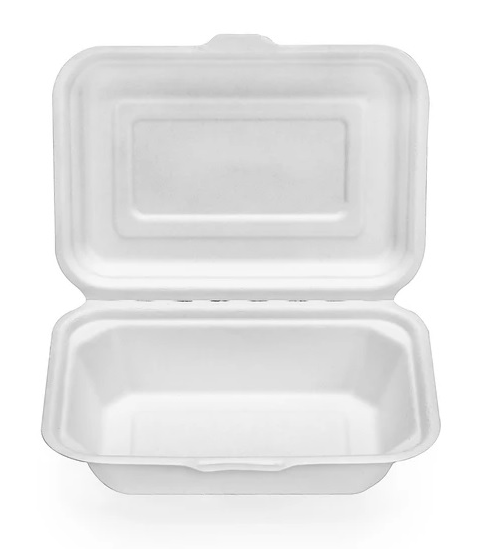 Bio Lunchbox 9x6inch Takeaway Clamshell