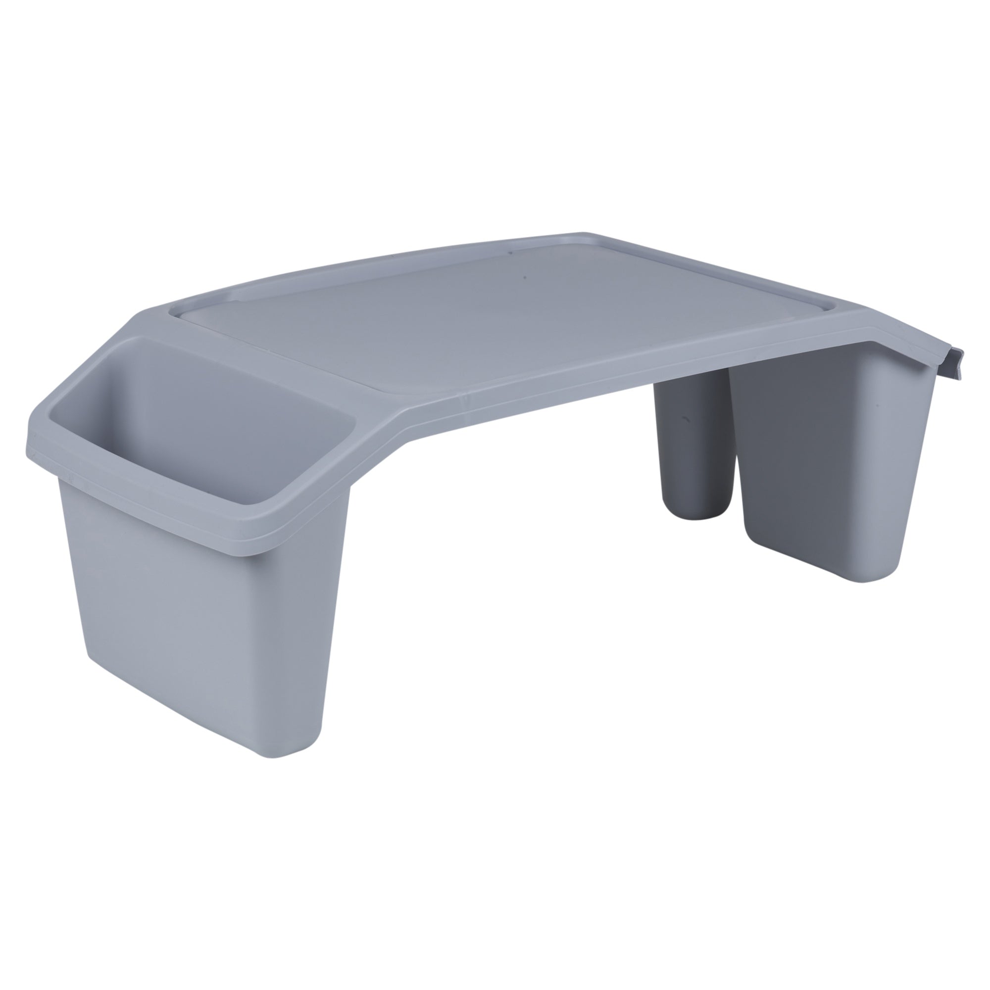 Plastic Bed Tray/Edu Desk Laptop Table 58x30x21cm Assorted Colour 2164