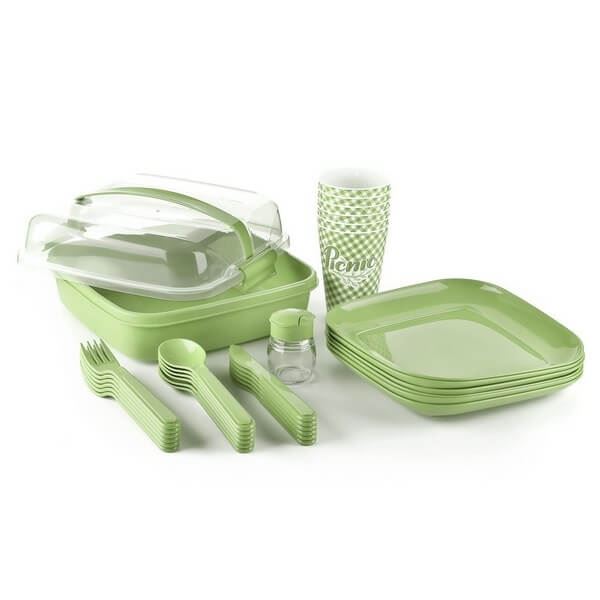 Titiz All-in-One Picnic Cutlery Set 32pc