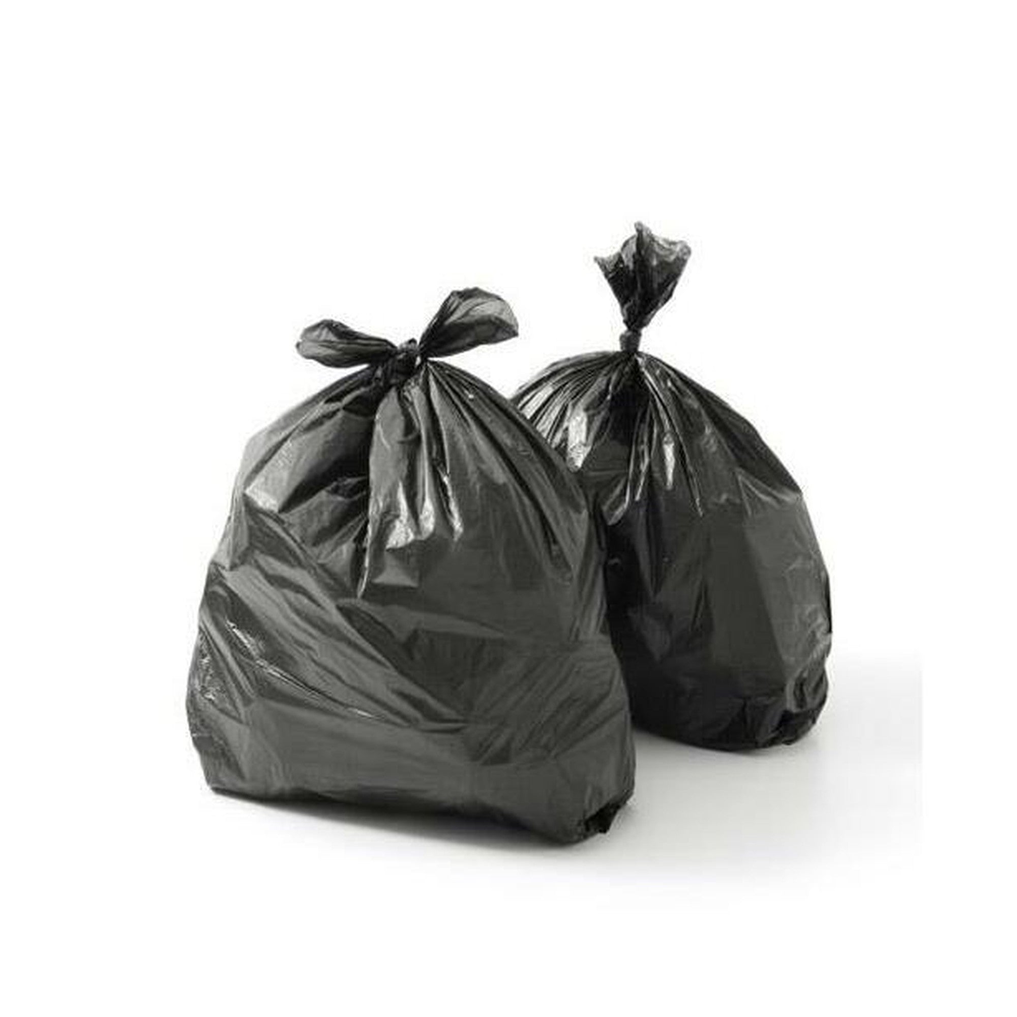 Refuse Bags Black 75x95cm 20mic 20bags per Roll