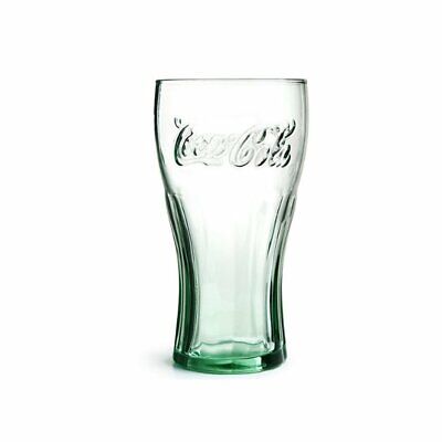 Coke Contour Hiball Glass Tumbler 350ml Green Pasabahce 6pack 23765