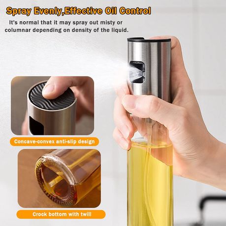 Oil & Vinegar Spray Bottle Glass 100ml