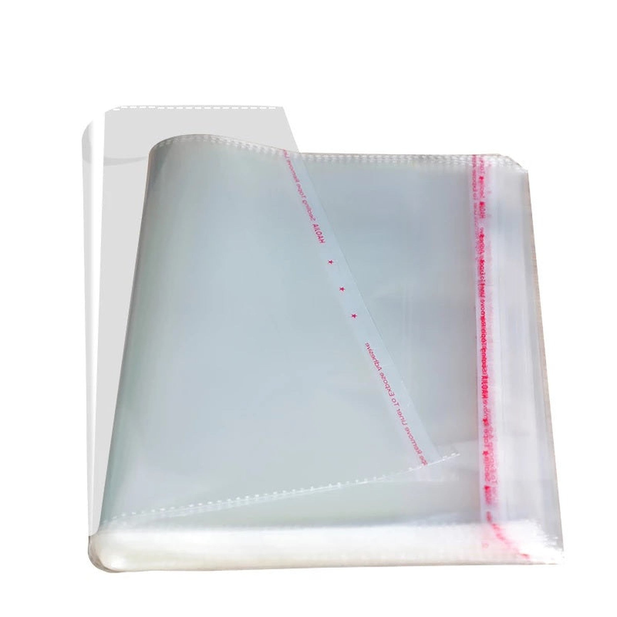 Polyprop Cellophane Selfseal Bags 16x23cm+4mm 100pack