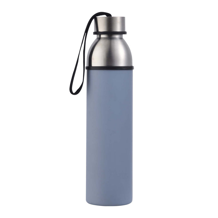 Vacuum Water Bottle Flask 570ml Stainless Steel Blue Walking Anywhere