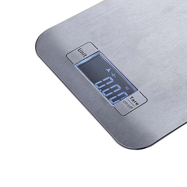 Stainless Steel Kitchen Scale 22.2cmx16.4cmx2cm 5kg SGN2278