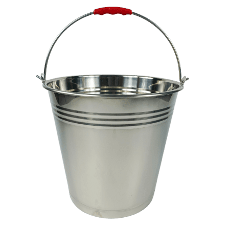 5L Bucket Stainless Steel 22cm