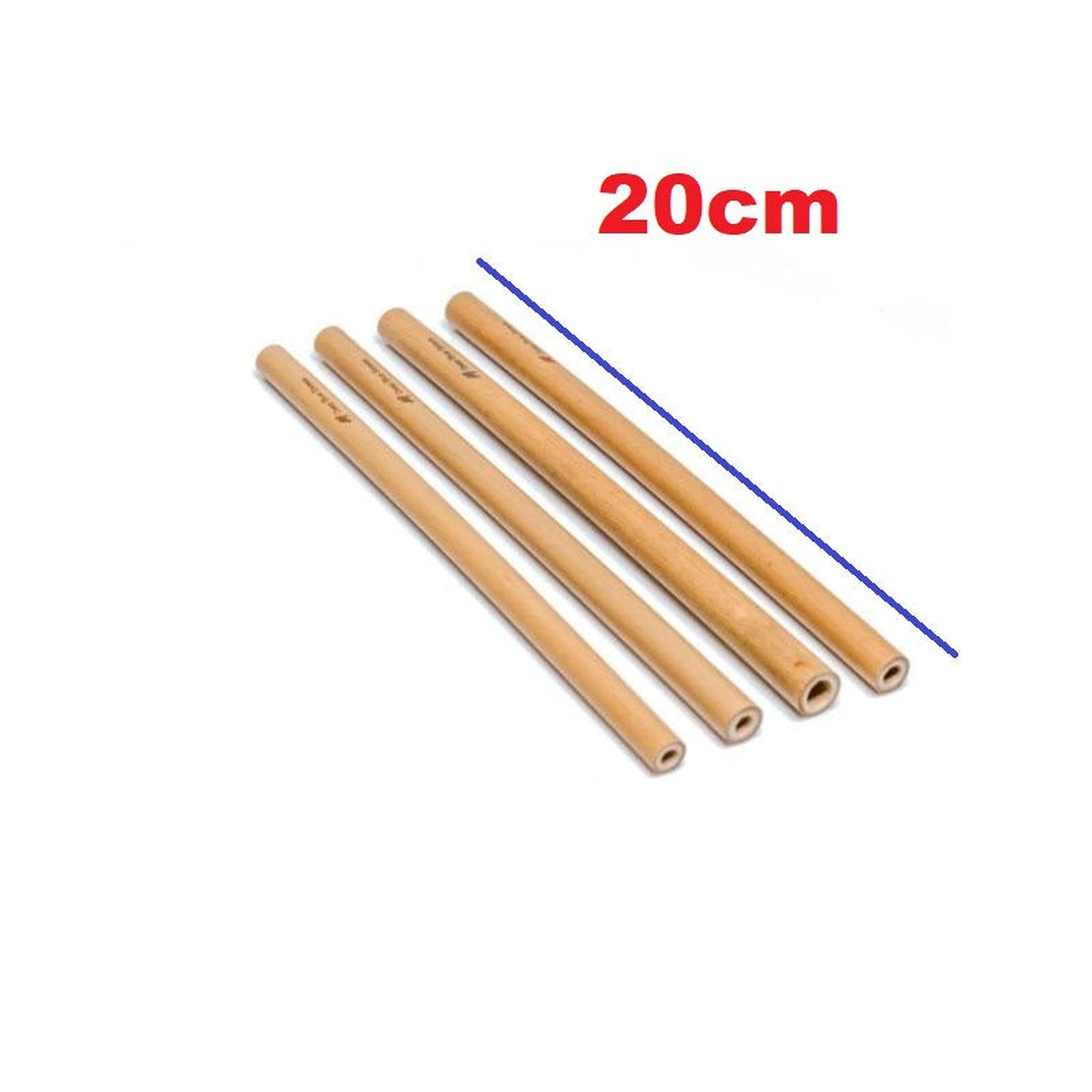 Bamboo Straws 20cm 8pcs 22382