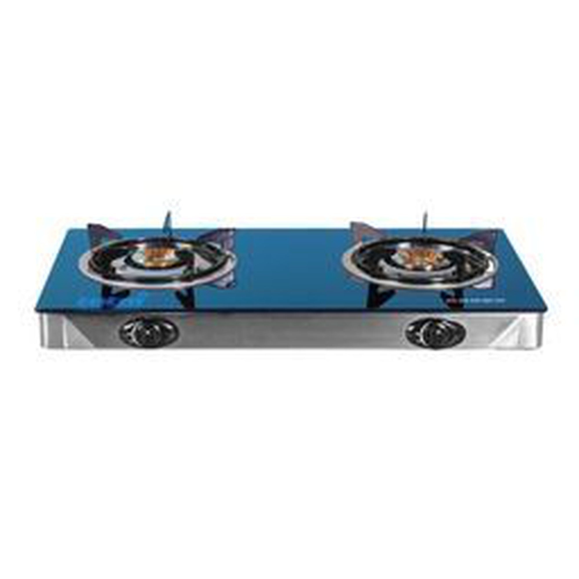 Gas Stove 2 Burner Glass Hotplate 26/013 Totai