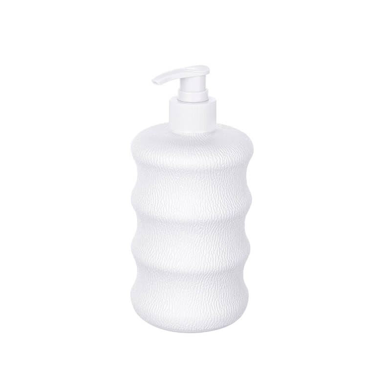 Titiz Plastic Soap Dispenser 500ml Clearsoap Round TP-203