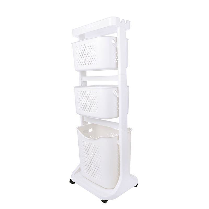 Titiz Plastic Basket Organizer No 4 White Kat Kat TP-750