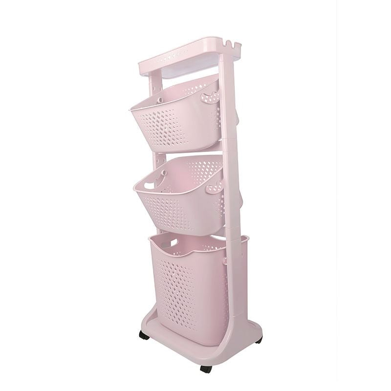 Titiz Plastic Basket Organizer No 4 Pink kat Kat TP-750.02