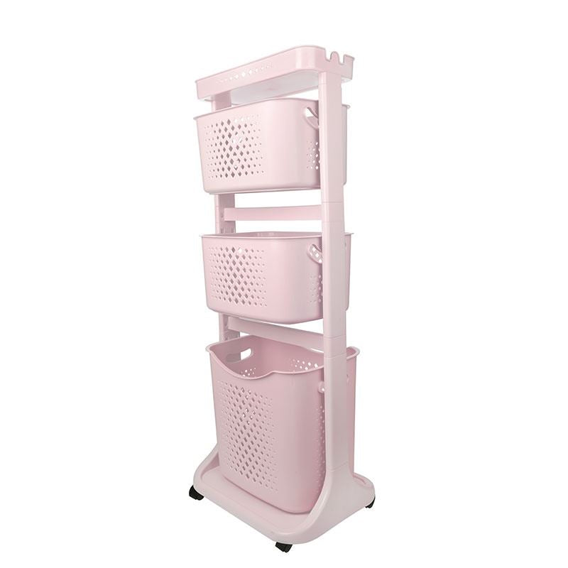 Titiz Plastic Basket Organizer No 4 Pink kat Kat TP-750.02