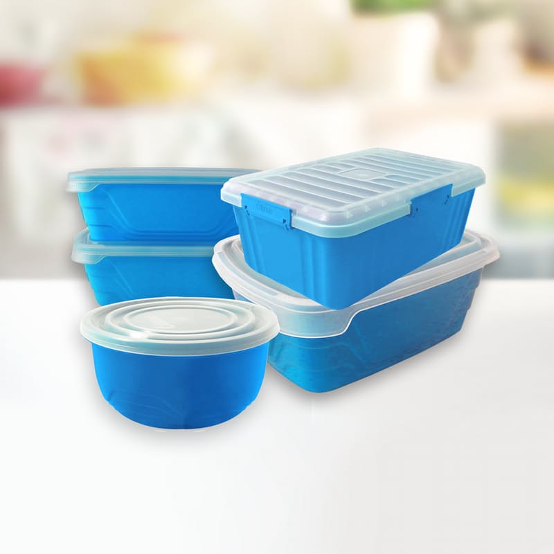 Otima Snap It All Rounder Lunch Box Containers 5pack 10pc