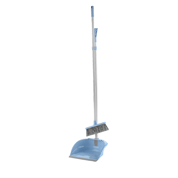 Titiz Long Handle Dustpan & Broom Set Foldable TP-158