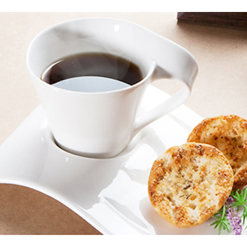 Wavy Cup & Saucer Set 230ml