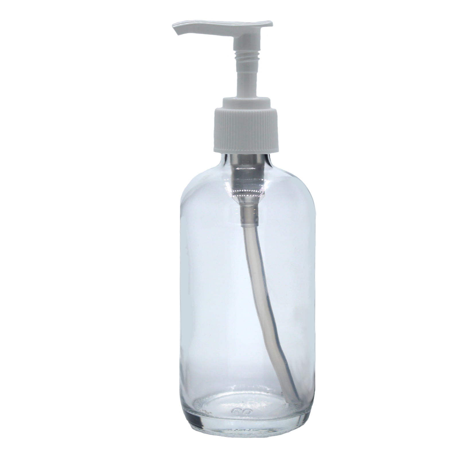 200ml Plastic Bottle Clear with Pump Lid