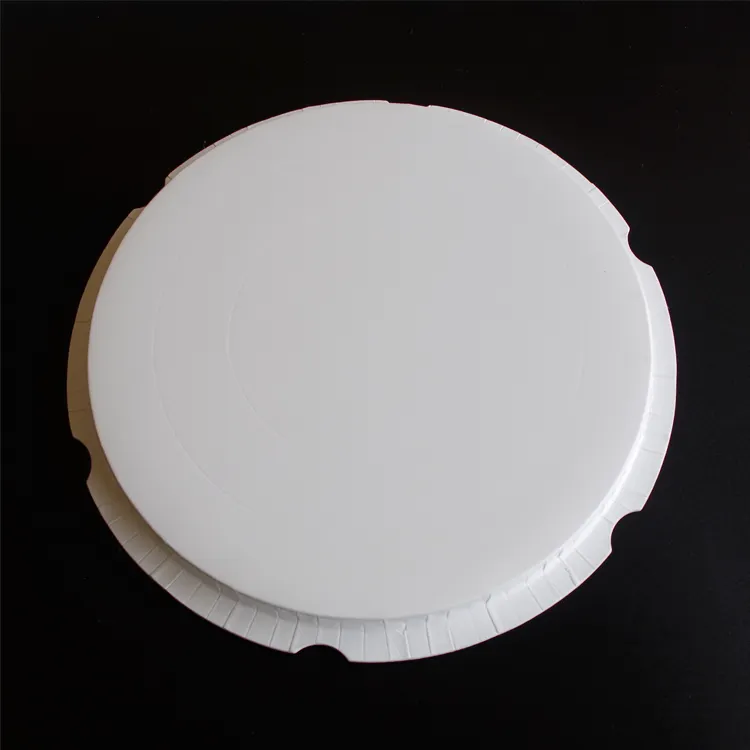 Cake Box Round Clear See Through Large White 30x30xH35cm