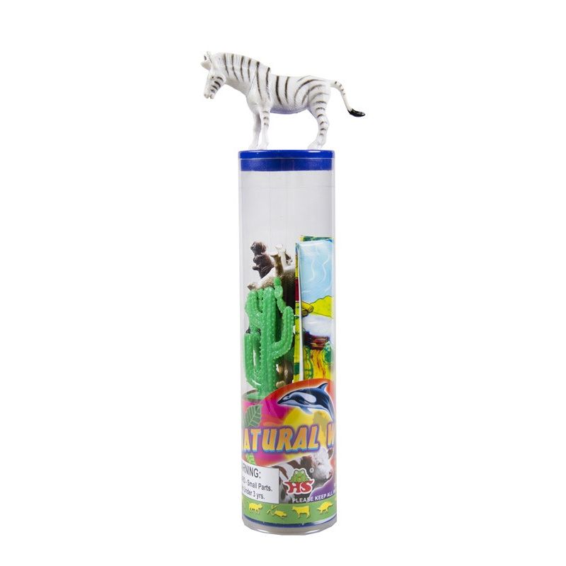 Animals Wild In Tube Assorted